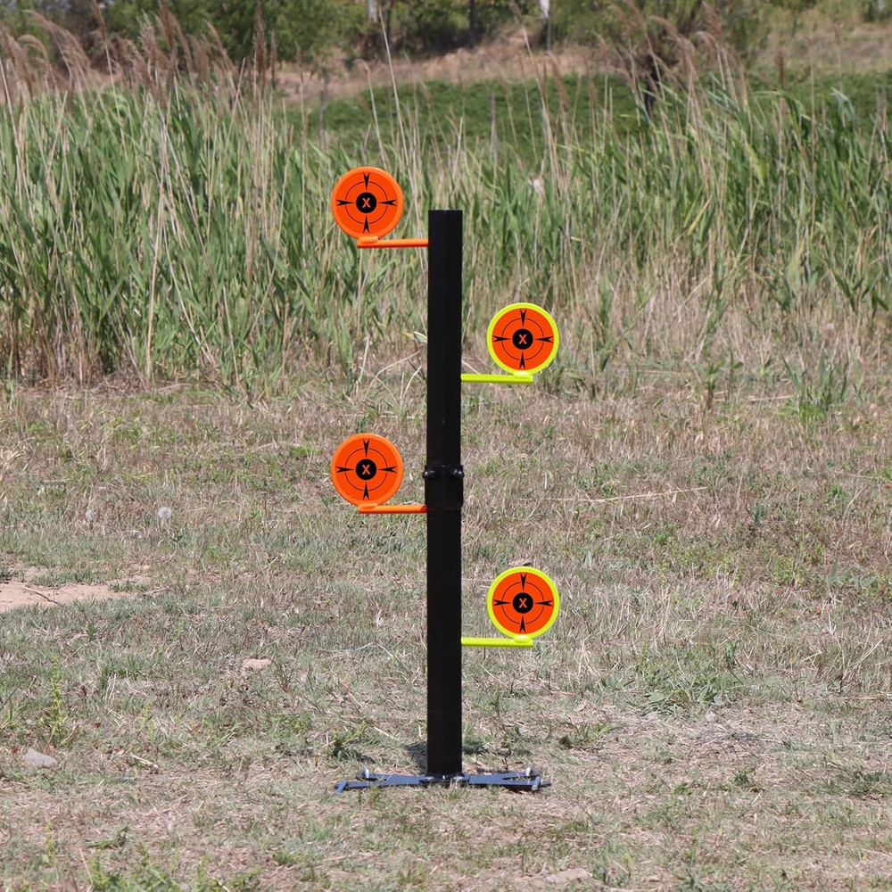 .22 Rimfire Dueling Tree - Detachable Three-Section Ground Insert Design