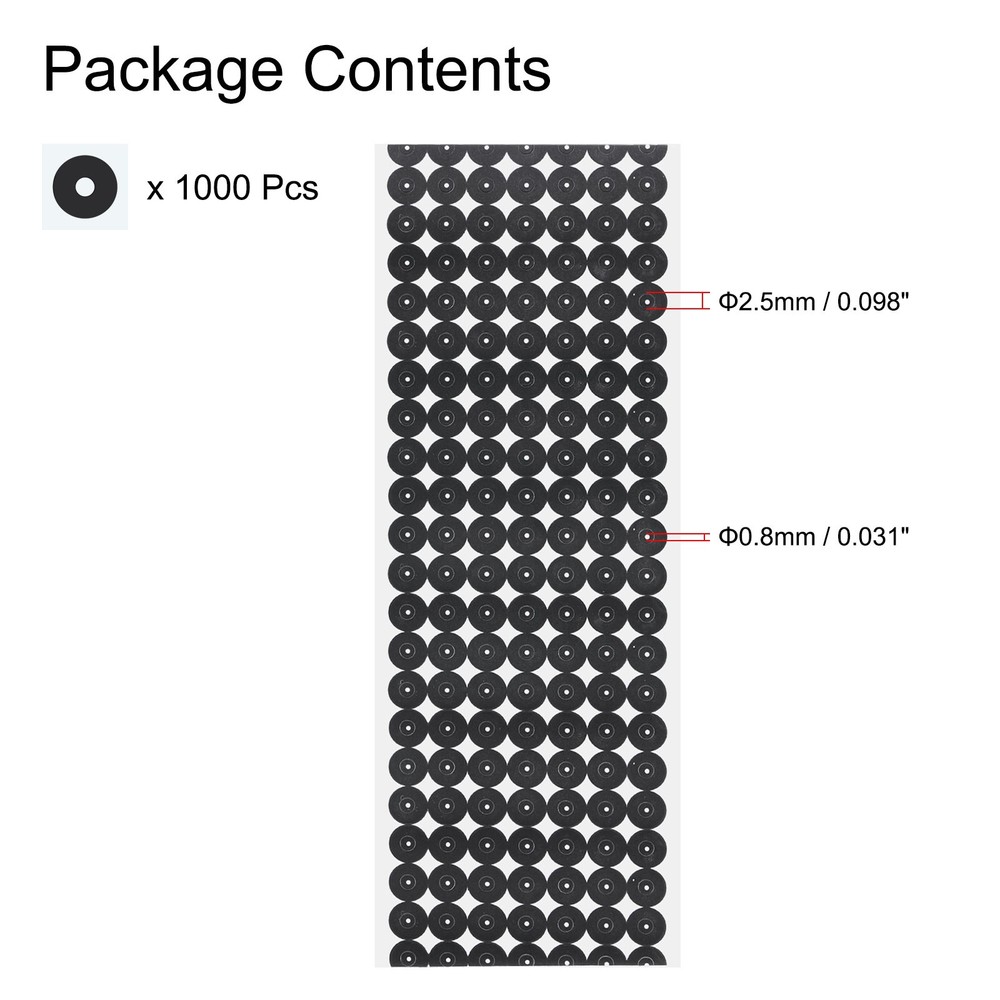 1000Pcs 3D Scanner Markers 0.8mm for 3D Scanner, 3D Tracking Dots