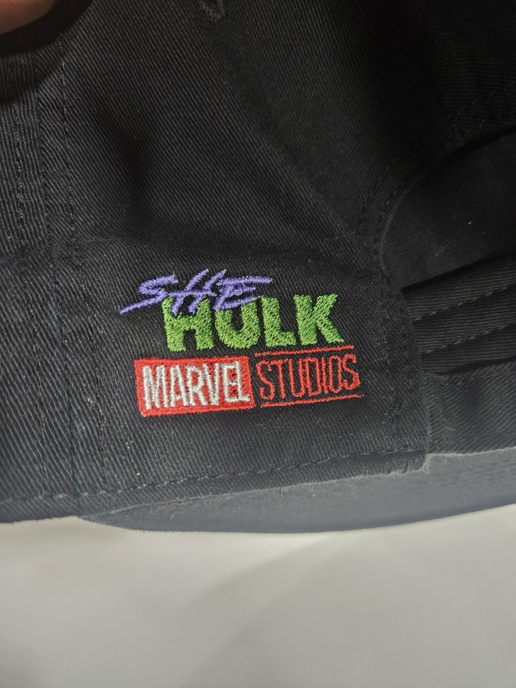 Marvel Studios She-Hulk Mr. Grip Crew Adjustable Hat Black