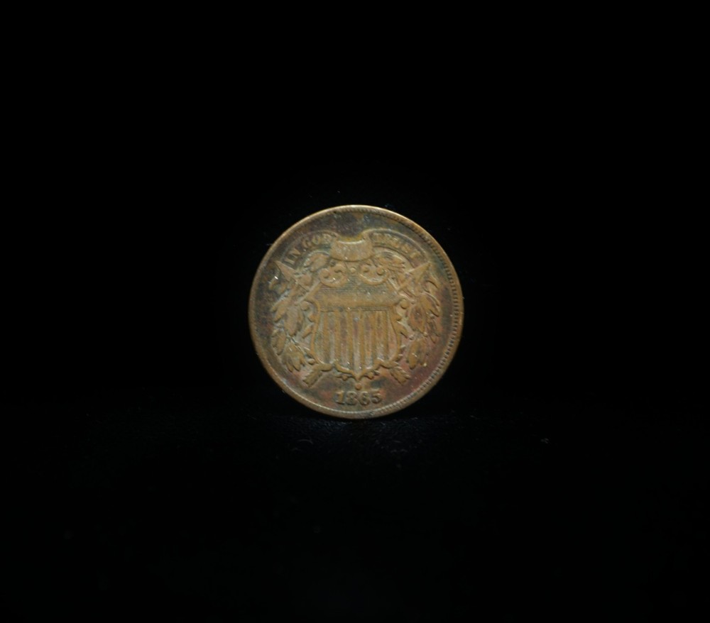 1865 Two Cent Piece #CR12515