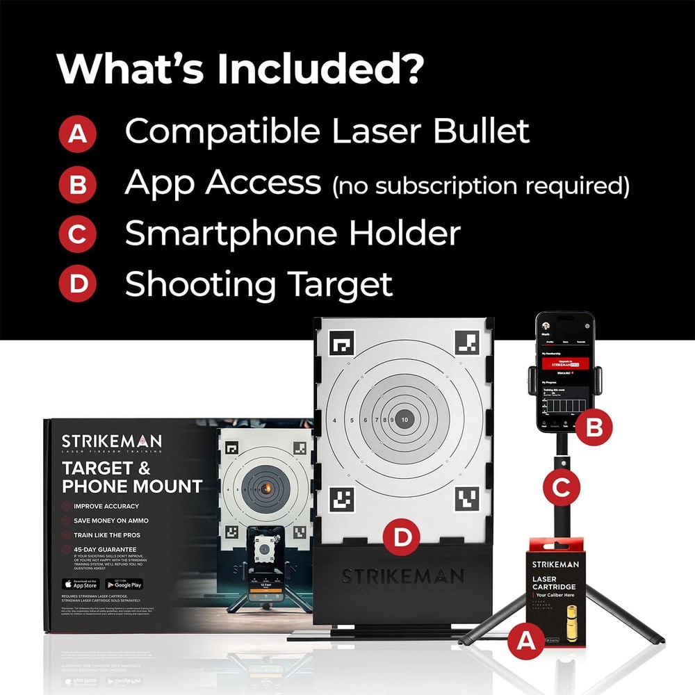 10mm Dry-Fire Laser Training System - Great for Target Shooting Practice with...