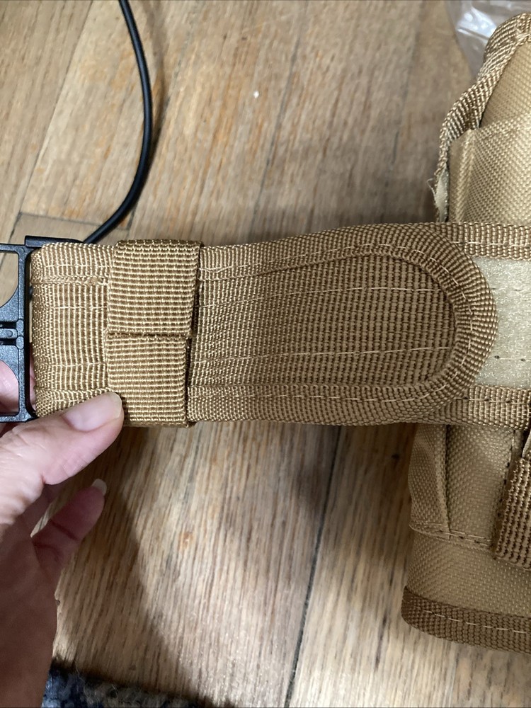 Tactical Duty Pouch Belt Khaki