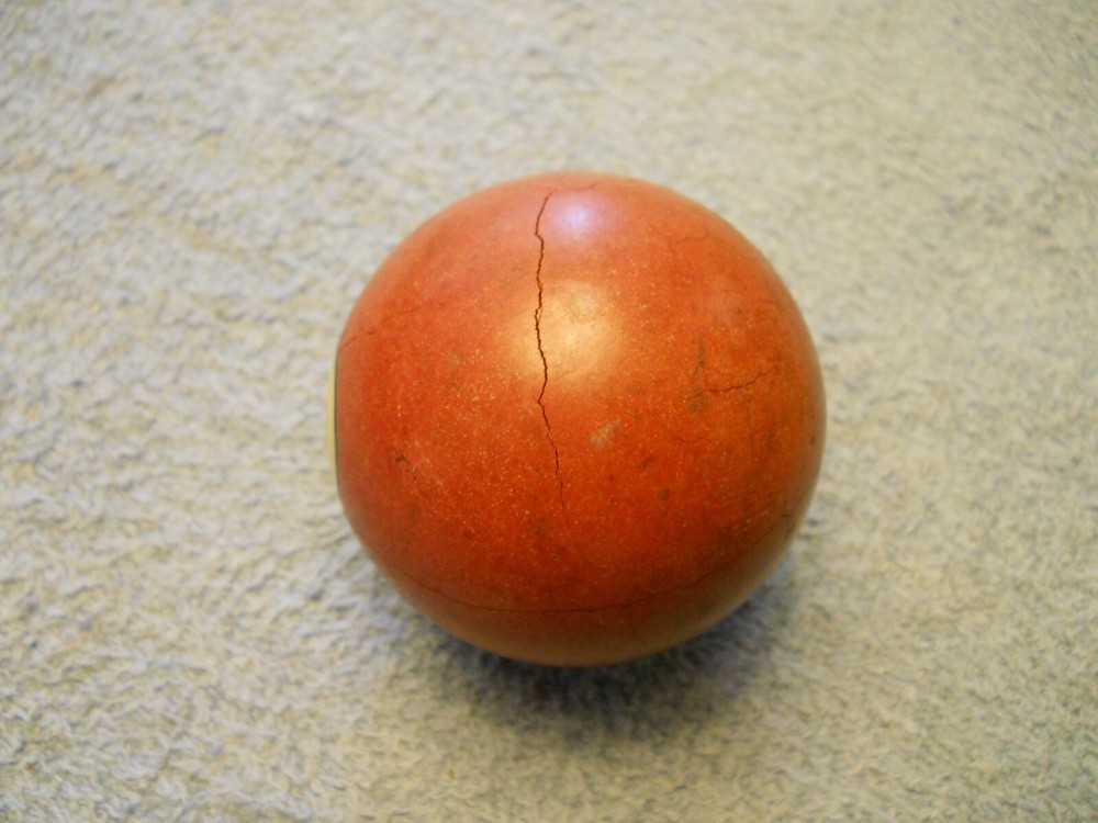 Vintage Clay Billiard Ball- #7