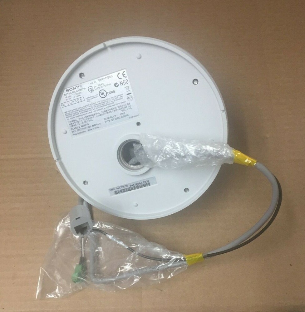 Sony SNC-DS60 Dome IP POE Network Security Surveillance Dome Cam Camera