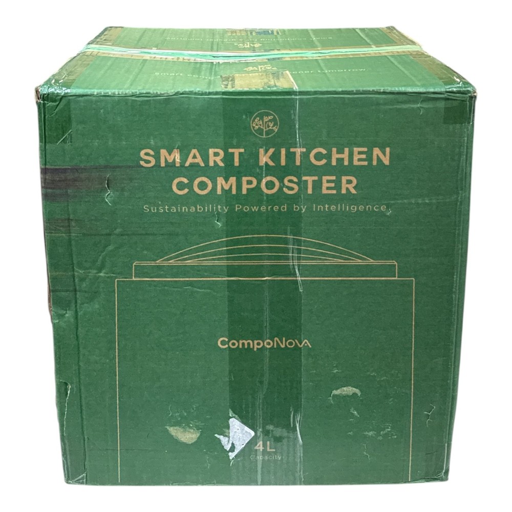 4L COMPONOVA Electric Composter for Kitchen, Countertop Compost Bin