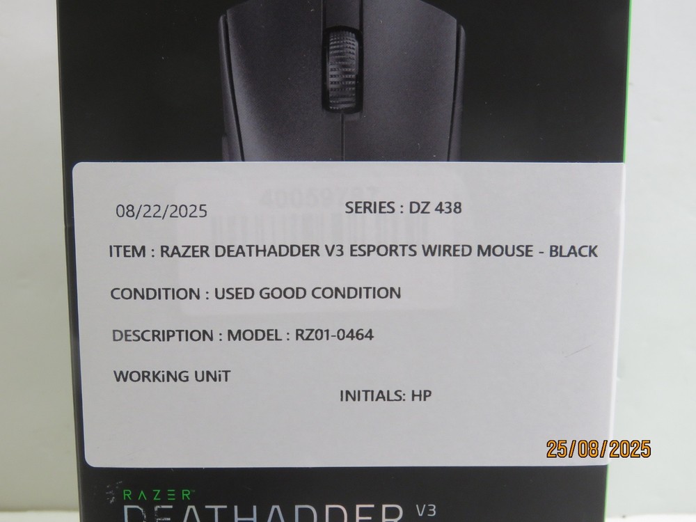 Razer DeathAdder V3 Wired Gaming Mouse
