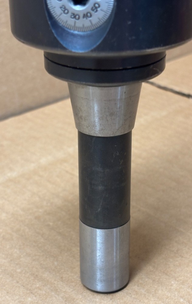 Offset 3/4" Boring Head w/R8 Shank 3" Body Diameter Threaded Mount - NICE
