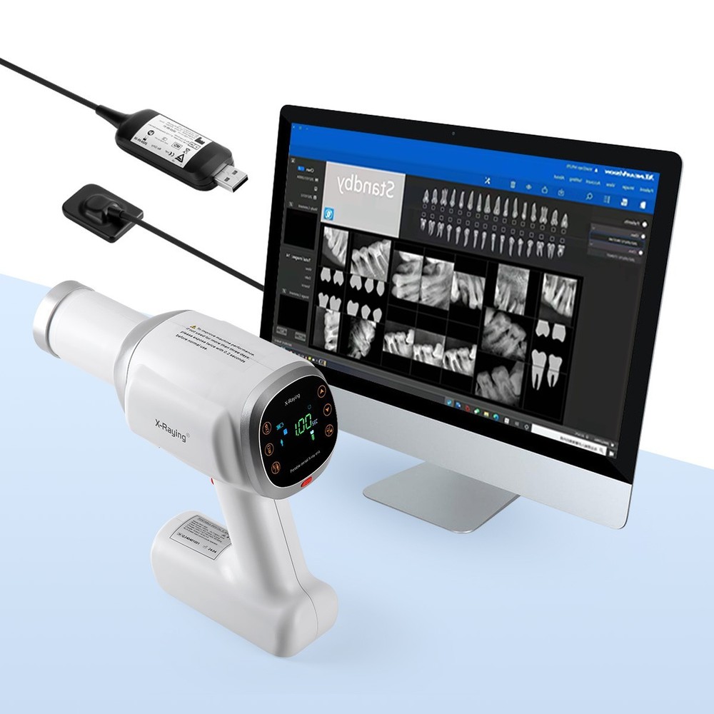 Portable Dental X Mobile Ray Digital Machine High Frequency NO Shield