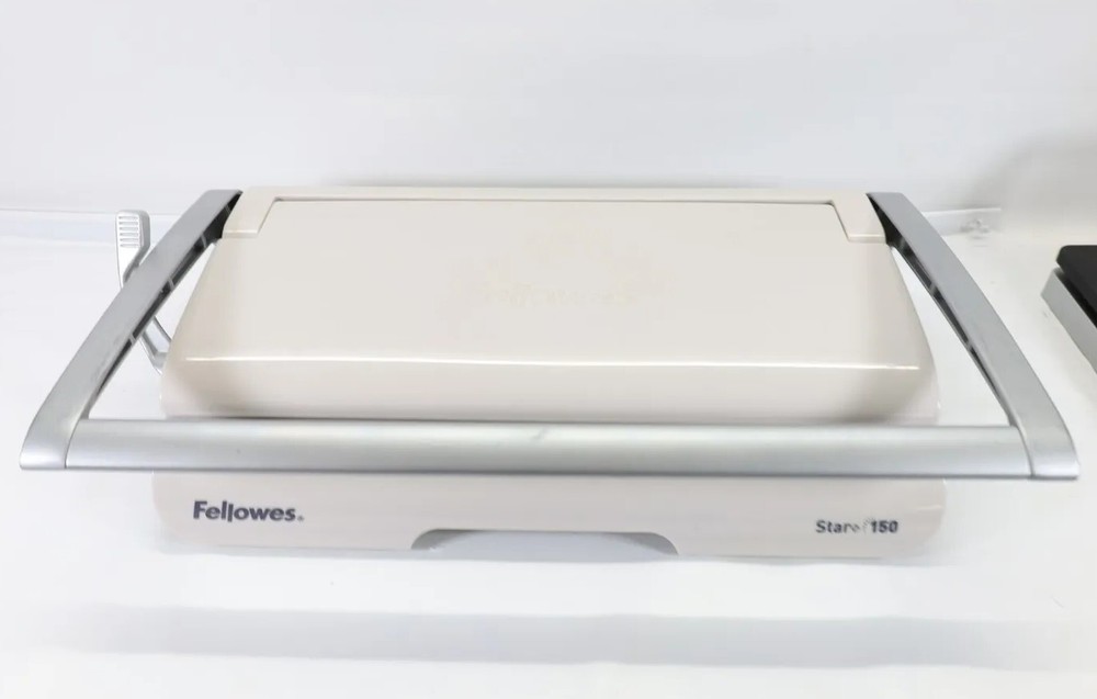 Fellowes Star+ 150 Manual Comb Binding Machine White 500650