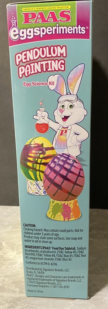Paas Eggsperiments Pendulum Painting Egg Science Kit Easter Egg Decorating