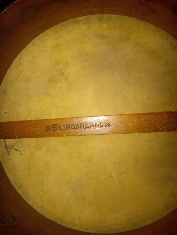 1920's Cowskin Banjo