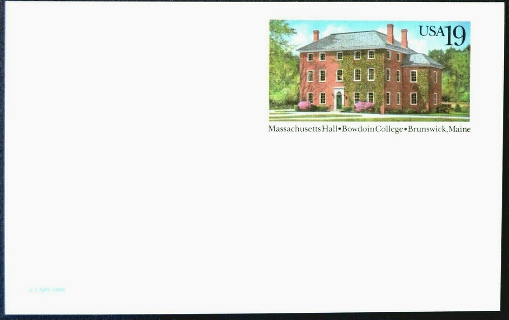 1993 US Sc. #UX173 postal card, 19 cent, mint, sharp corners, excellent shape