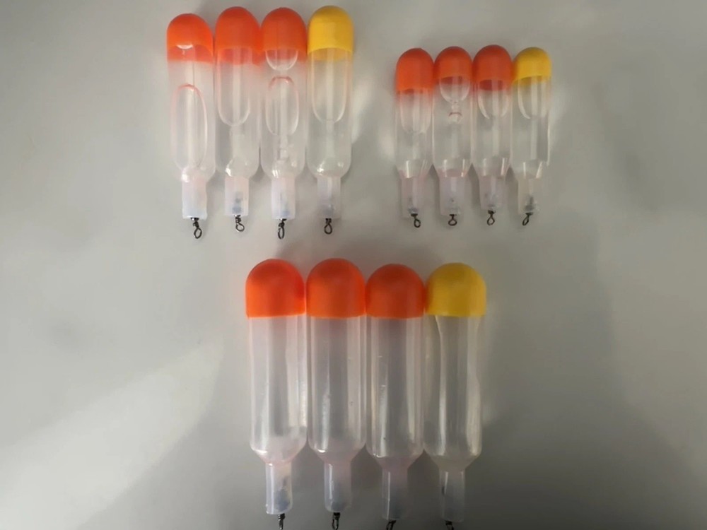 x12 Water waggler floats mixed pack - small, medium & large