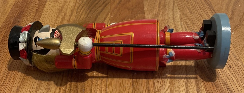 Solier Nutcracker Wooden 10” Tall