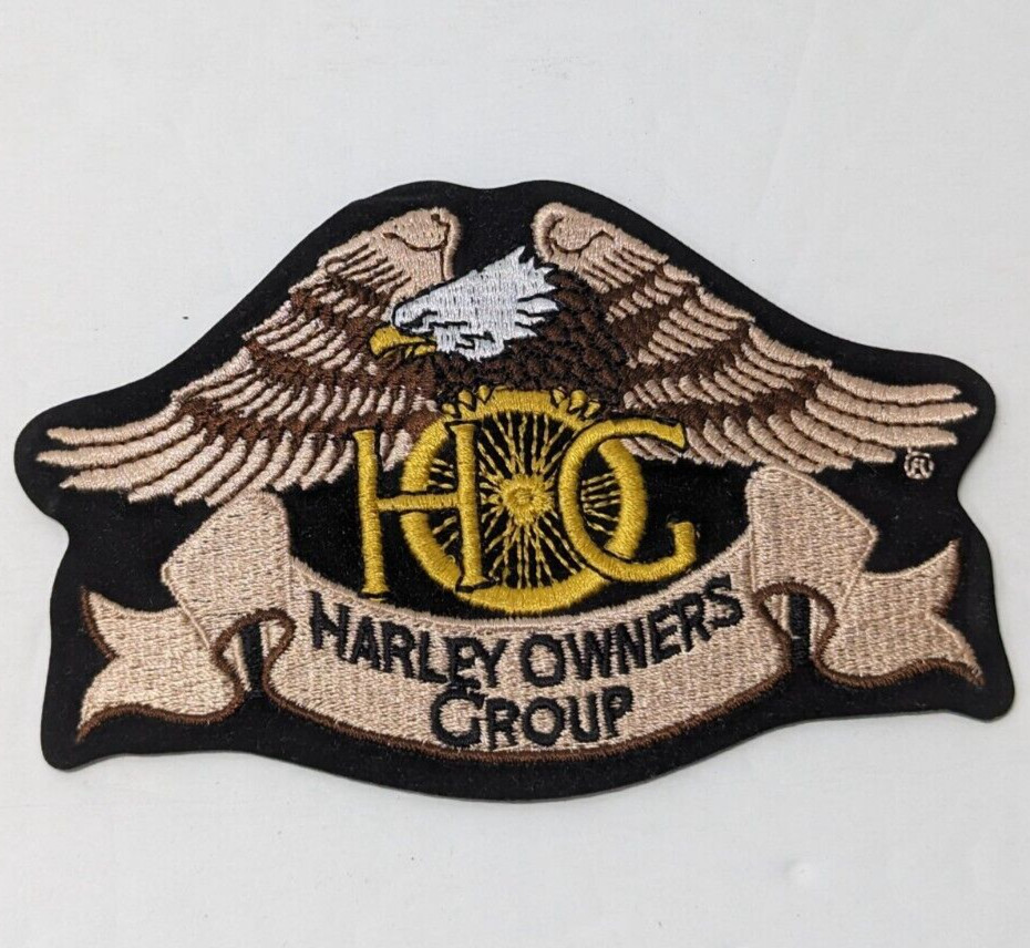 Harley Davidson HOG Harley Owners Group Vest Jacket Bald Eagle Patch