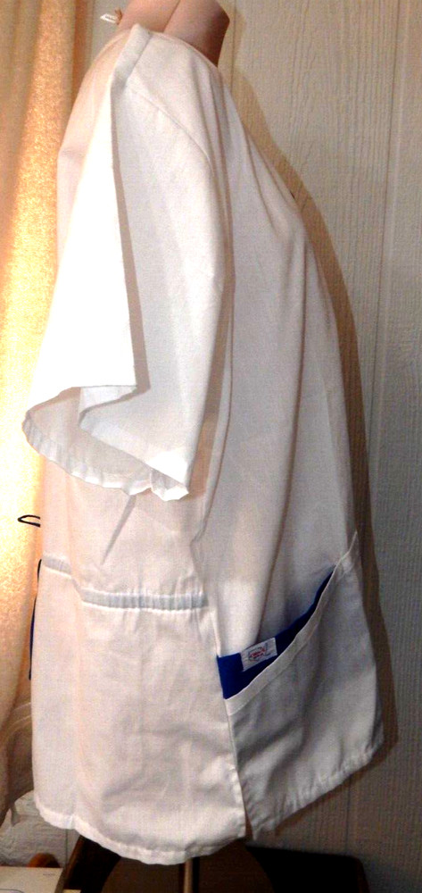 Oltex Scrub Top 2XL with Drawstring Waist Adjustment