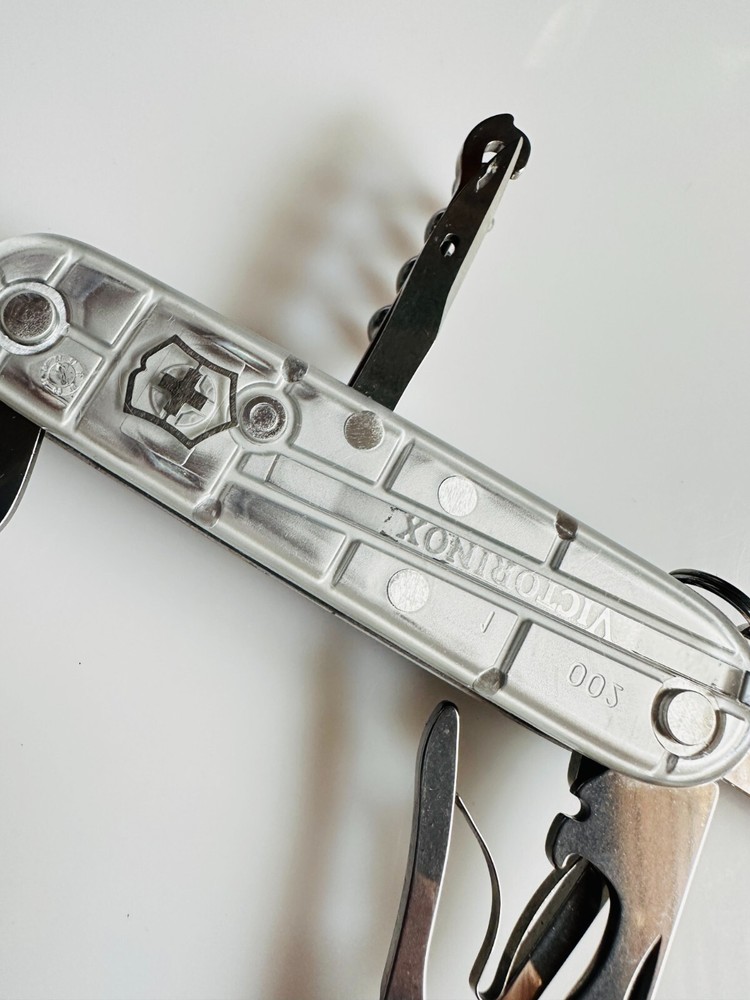 Victorinox 91mm Translucent Clear CLIMBER Multi Tool Pocket Knife