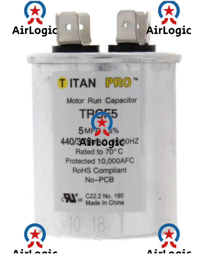 CPT655 CPT00655 Trane Capacitor 5 uf MFD 370 volt