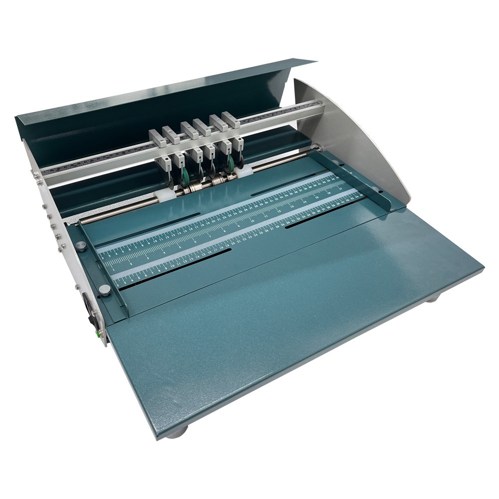 18''Electric Indentation Machine With Table Creaser & Perforator for Cards
