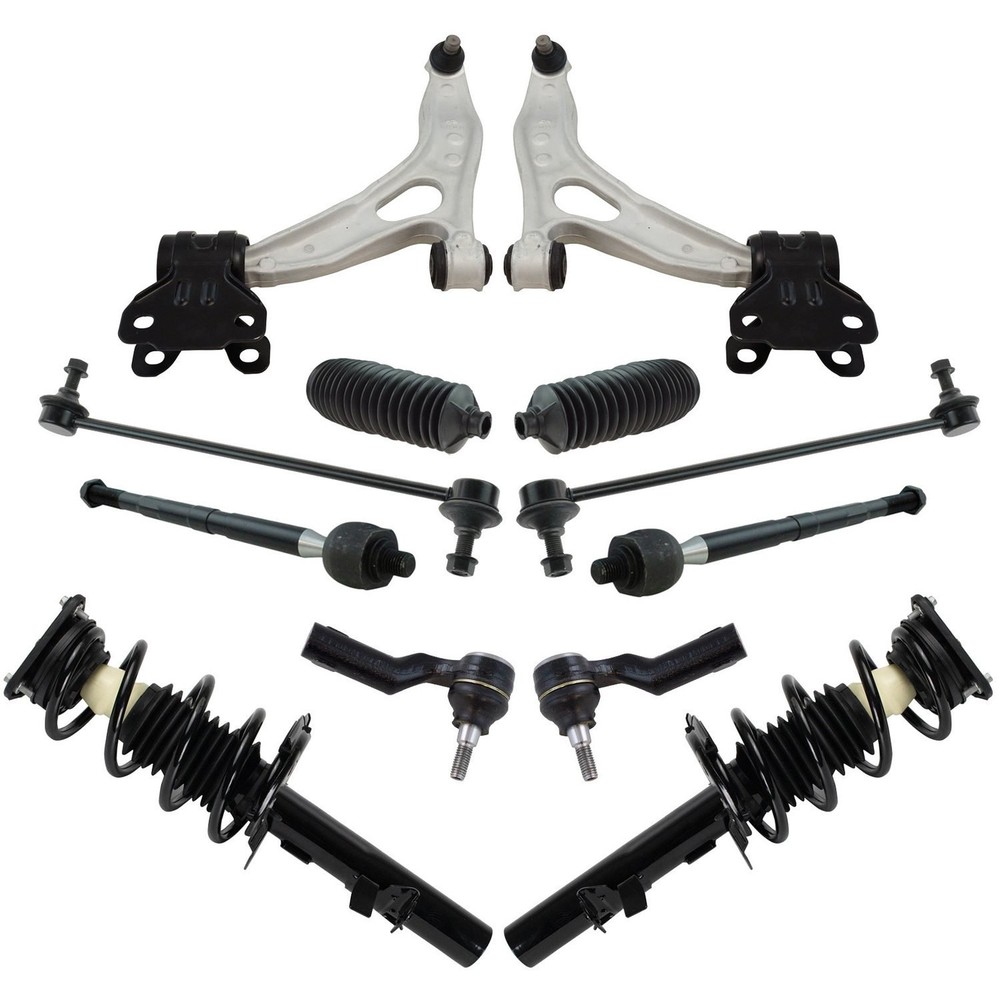 For Ford Focus 2013-2018 TRQ PSA05898 Front Control Arm & Suspension Kit