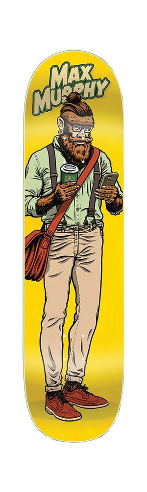 StrangeLove Skateboards Wolf Man 8.5" Skateboard Deck + griptape