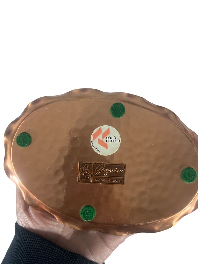 Vintage Gregorian Solid Copper Pipe Rest