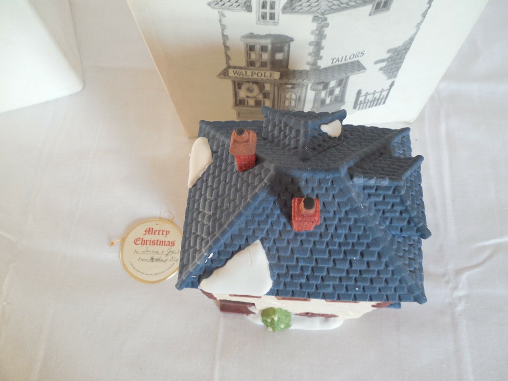 Dept 56 Dickens' village walpole tailors