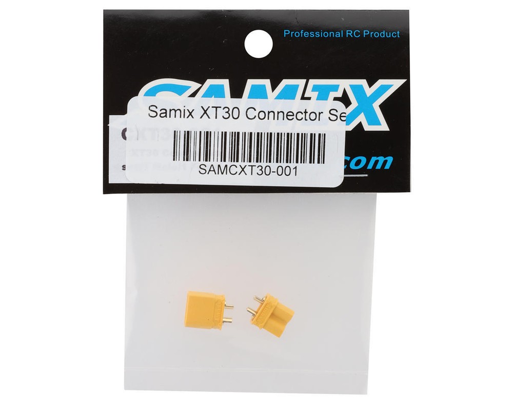 Samix XT30 Connectors (1 Male/1 Female) [SAMCXT30-001]