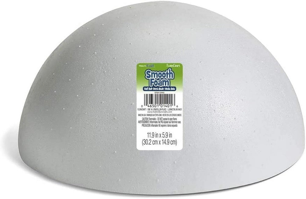 Hollow Foam Half Ball