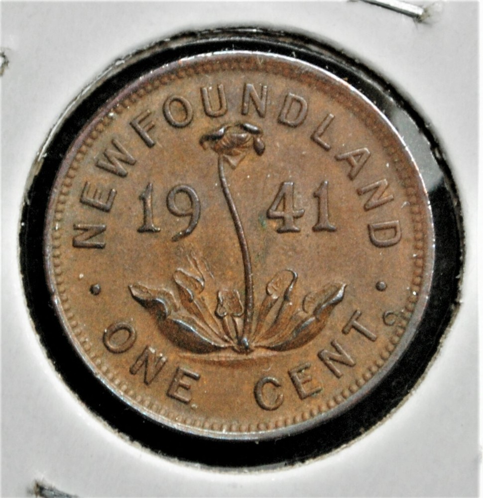 1941 Newfoundland One Cent