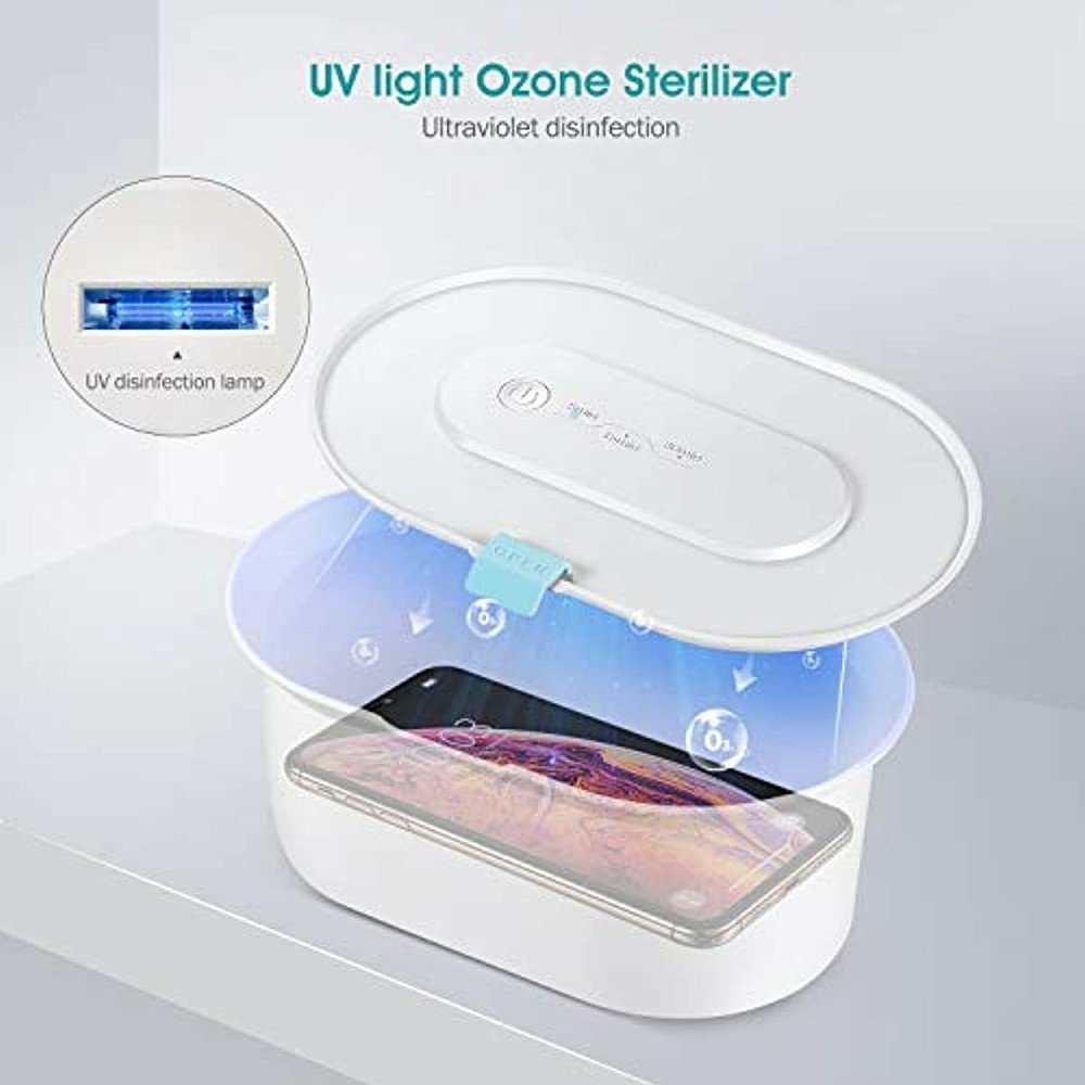 UV Sterilizer Box【2020 Upgraded】- 5/15/30 Minutes Timer/USB Input/Large Siz