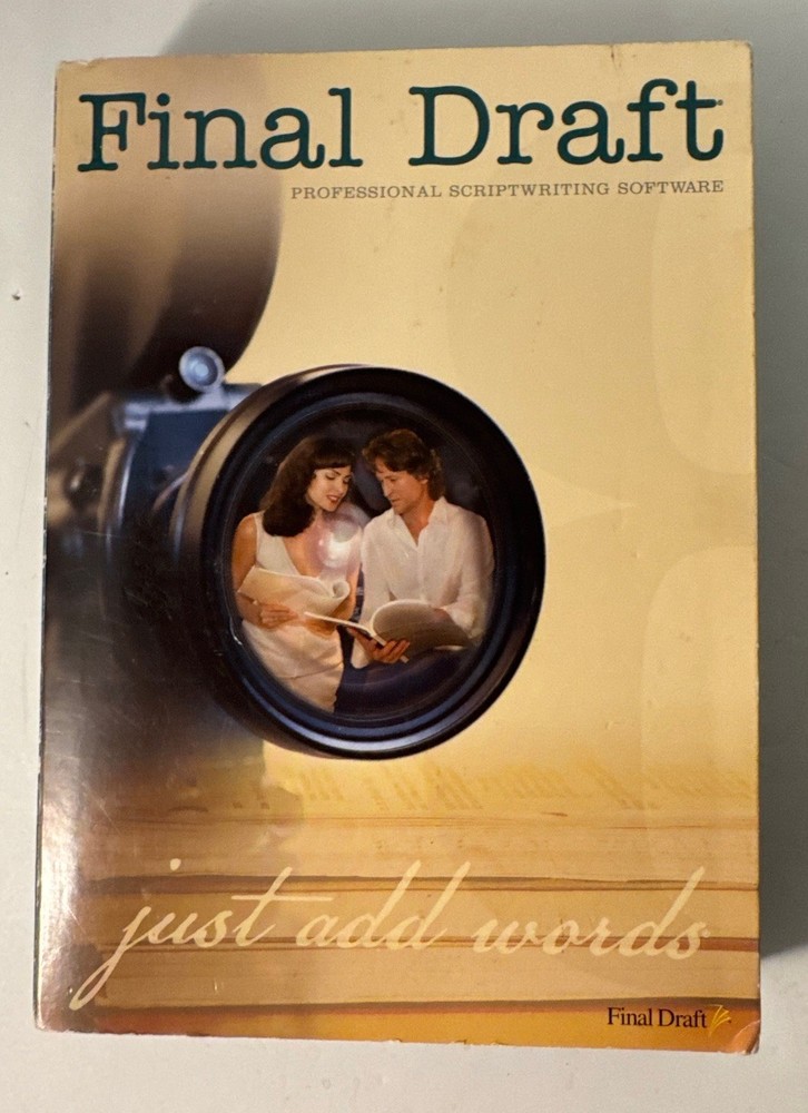 Final Draft Professional Scriptwriting Software Version 8 MAC Windows PC CD 2009