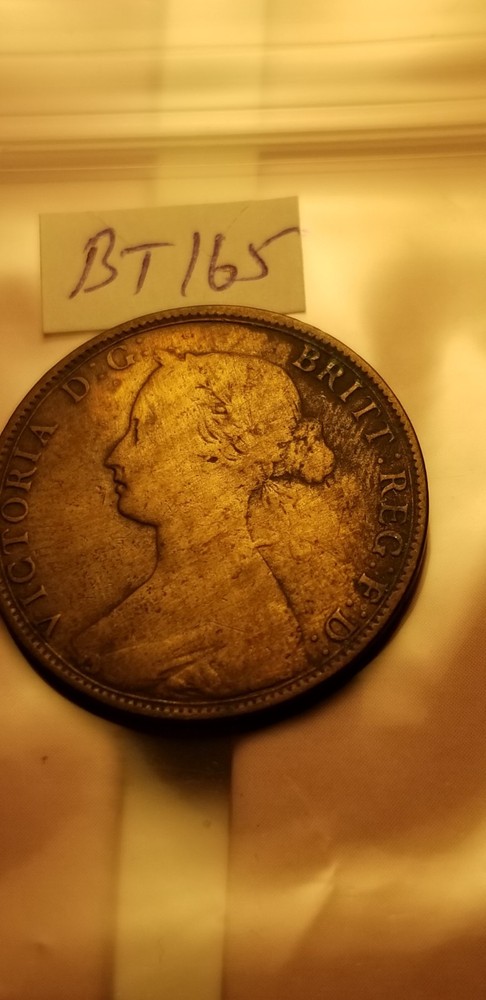 1864 Nova Scotia Canada Large Cent Idbt1..