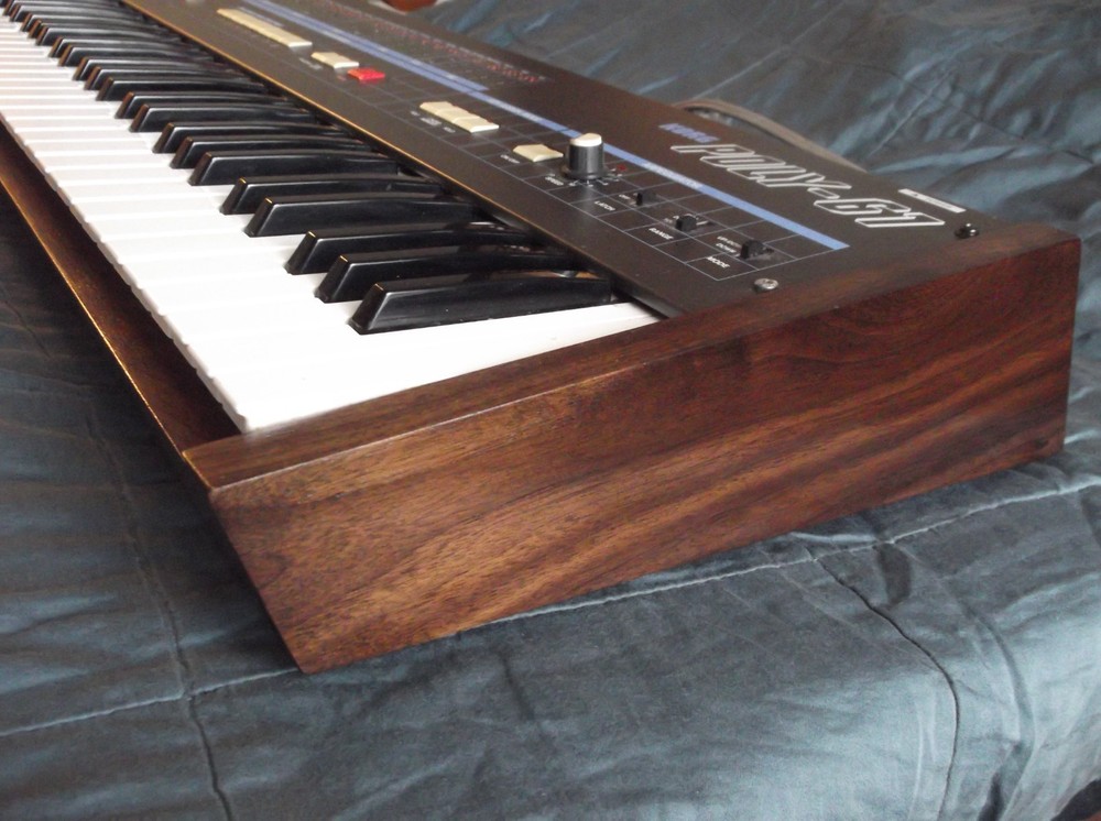 Korg Poly-61 Synthesizer Replacement Solid Walnut Chassis / Body / Case