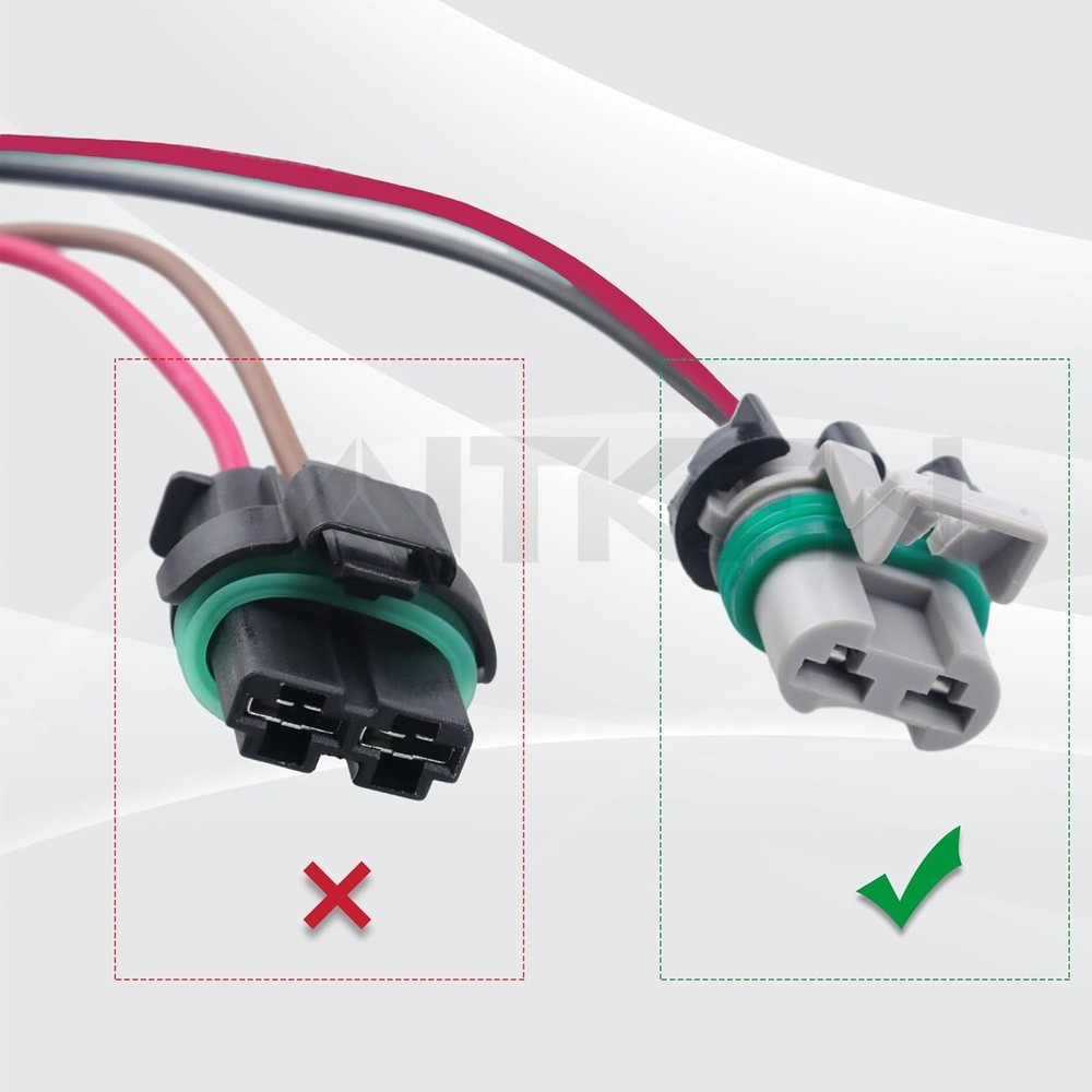 Cooling Fan Control Relay Module Connector Plug Wire Harness Connector