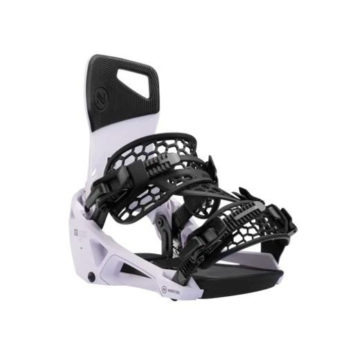Nidecker OG Supermatic Snowboard Bindings, Heather, Large