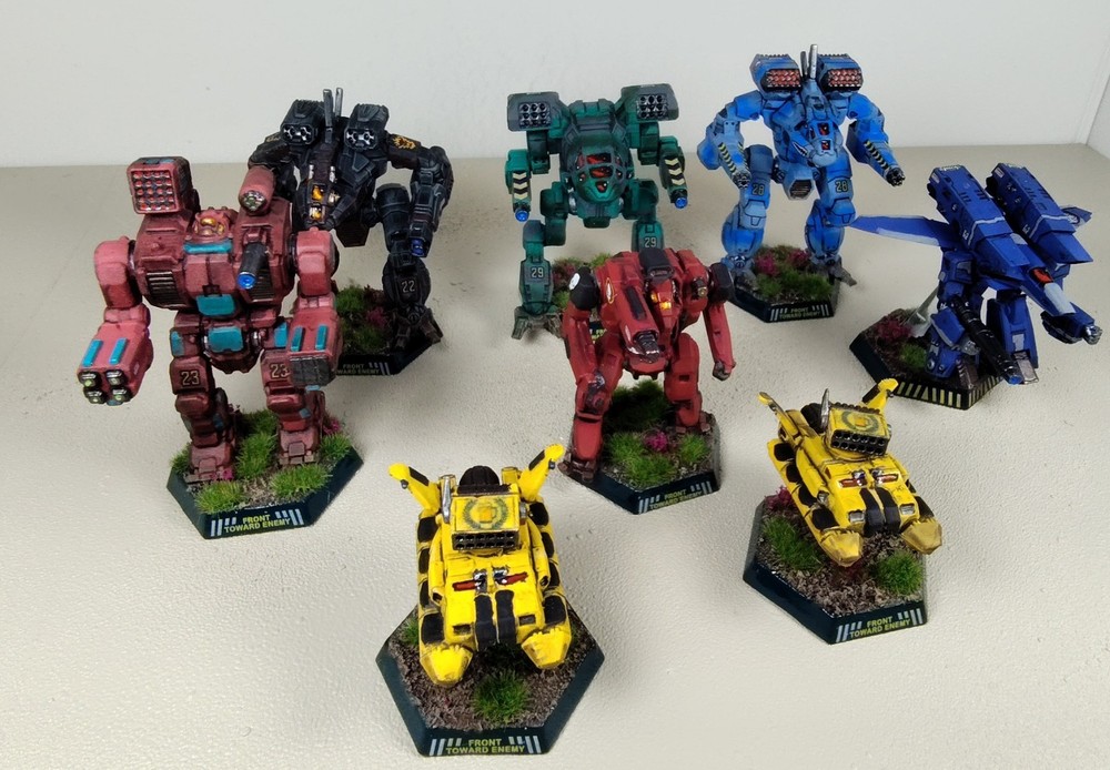 Pro-Painted Battletech Miniatures Commission Services