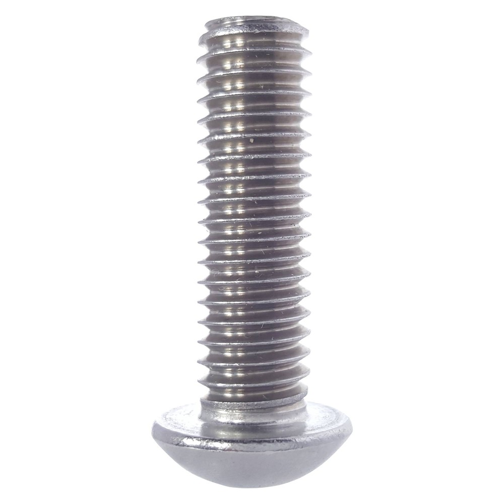 Button Socket Cap Screws Stainless Steel 10-24 X 3/4" Qty 100