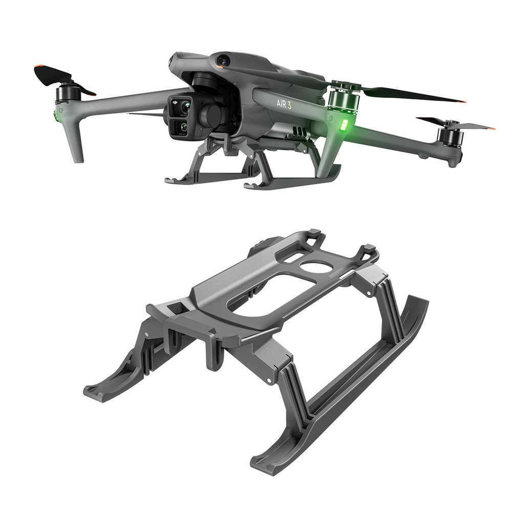 Foldable Extended Landing Gear Height Increase Buffer Training for Air 3 Drone