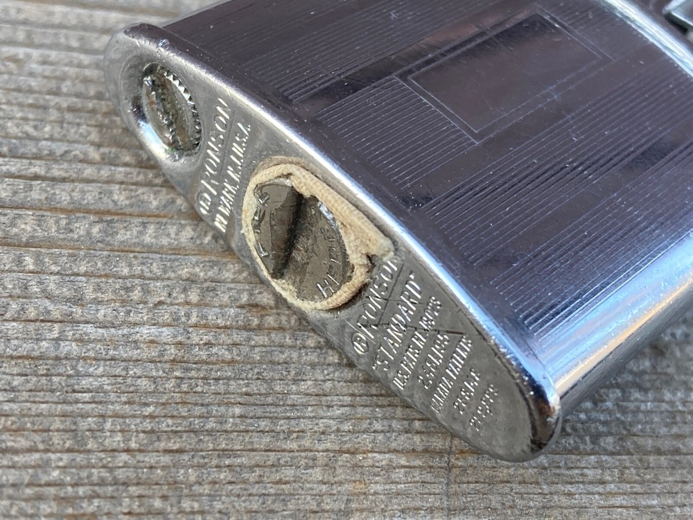 VTG Art Deco RONSON Standard Chrome Lighter