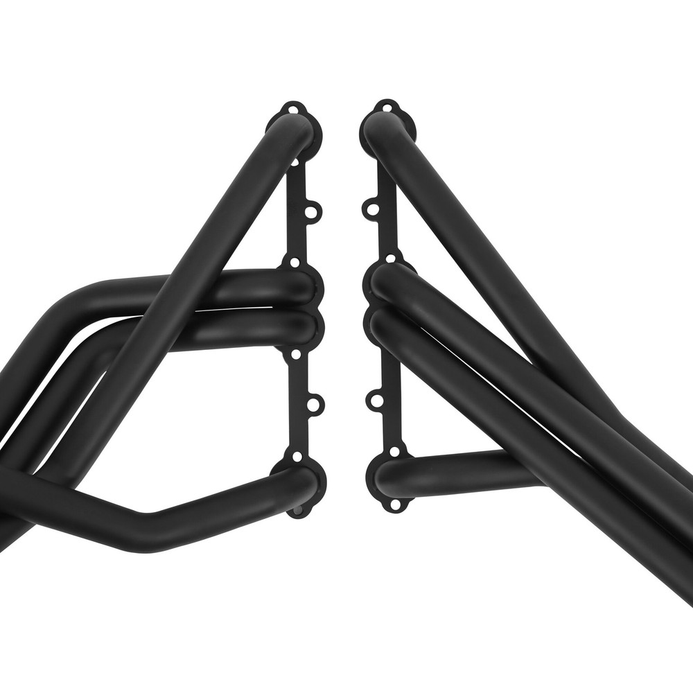 11112FLT Flowtech Long Tube Header - Black Paint