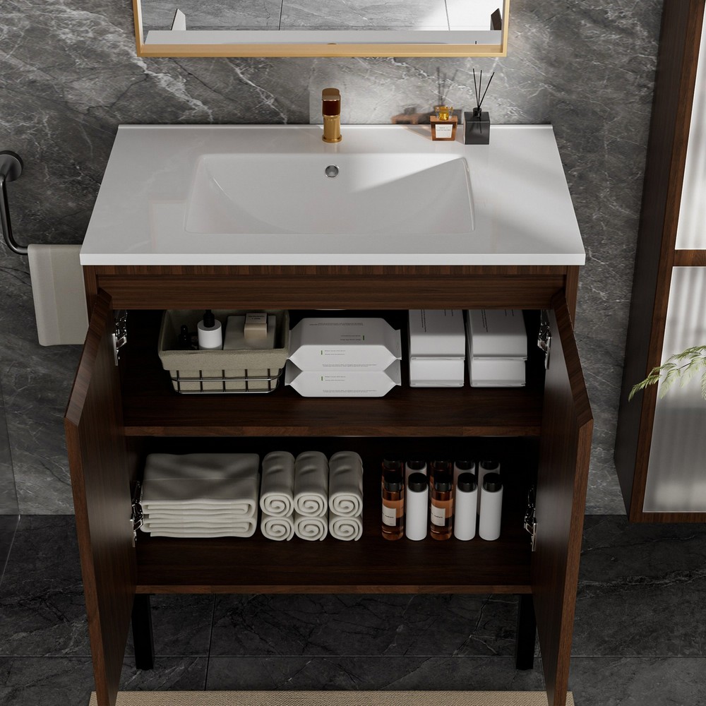 30 Inch Bathroom Vanity without Sink
