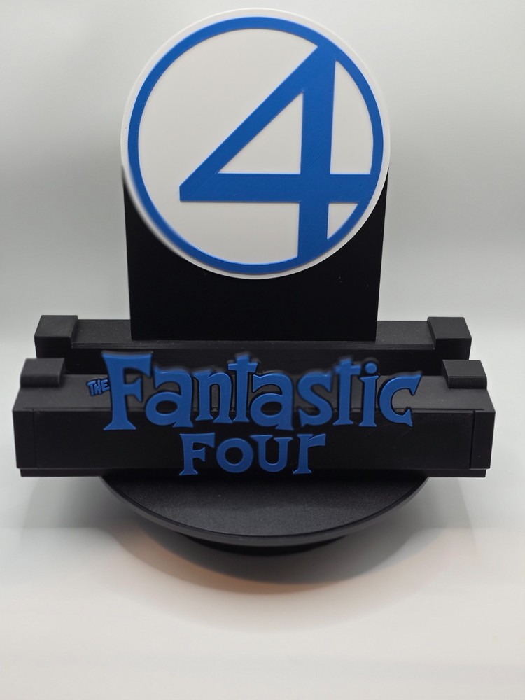 Fantastic Four- Comic Display Stand for Graded CGC, CBCS, and Non-Graded Comics