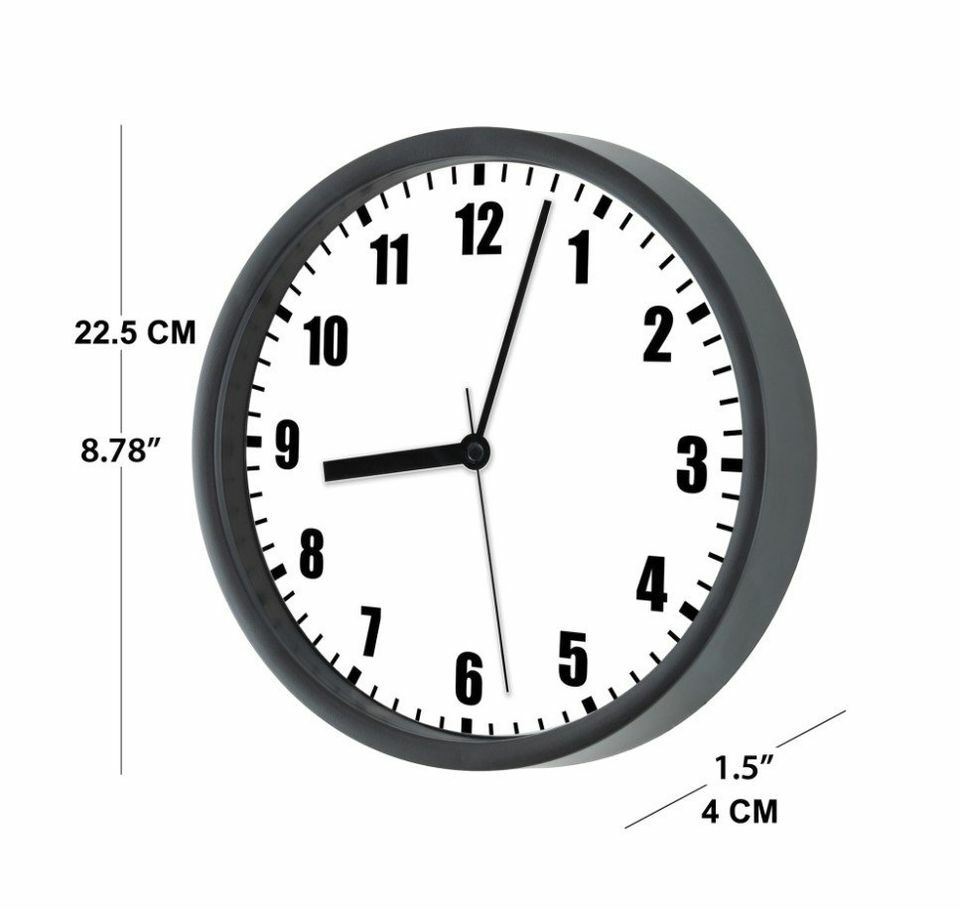 John Deere 9" Wall Clock