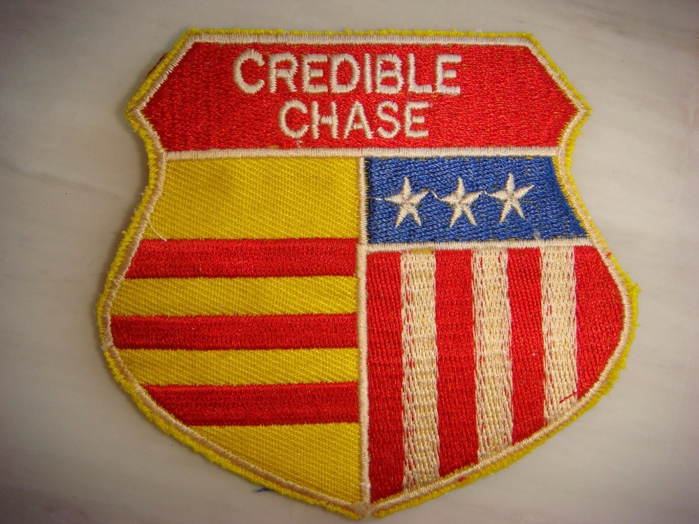 JOINT USAF & ARVN GUNSHIP PROGRAM " CREDIBLE CHASE ", VIETNAM WAR PATCH