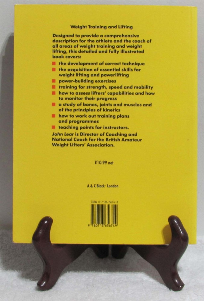 Weight Training & Lifting by John Lear (Essential reading for Athletes/Coaches!)
