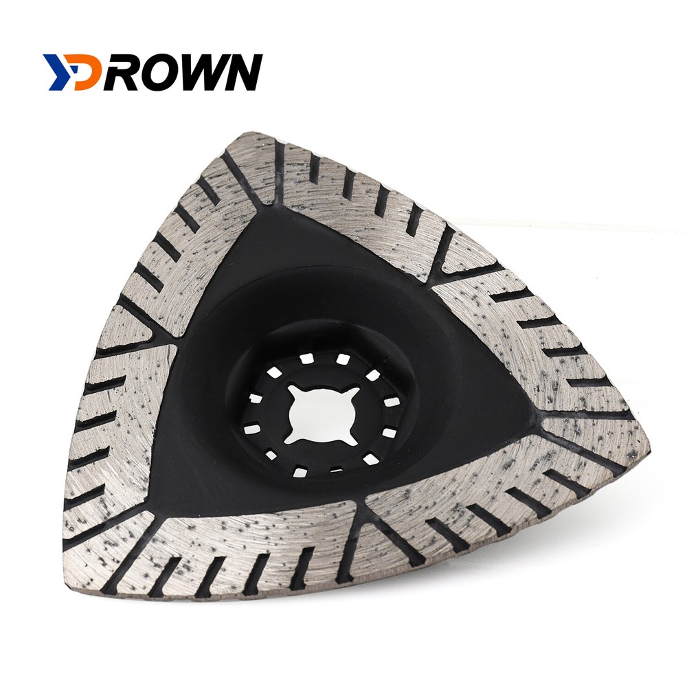 2Pcs 86mm Diamond Cutting Disc Triangle Saw Blade for Ceramic Tile MarbleCutting
