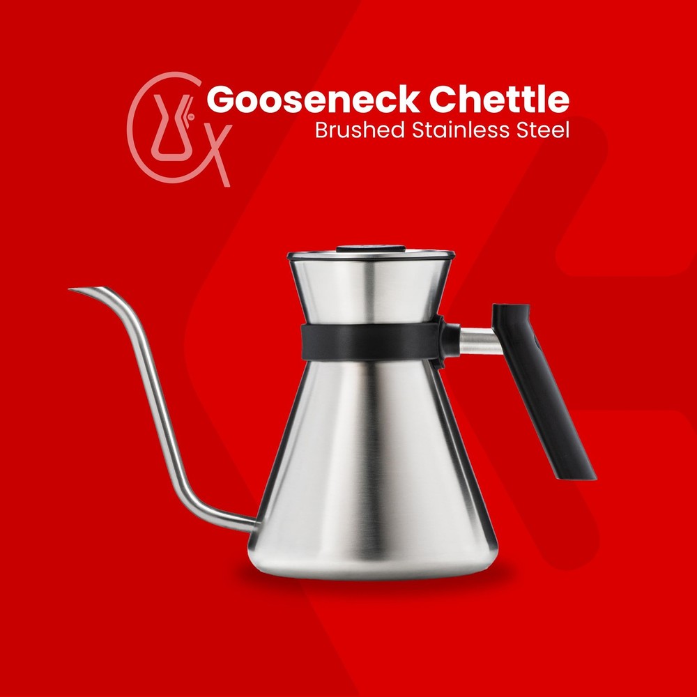 Chemex - Stainless Steel Gooseneck Chettle - Brushed