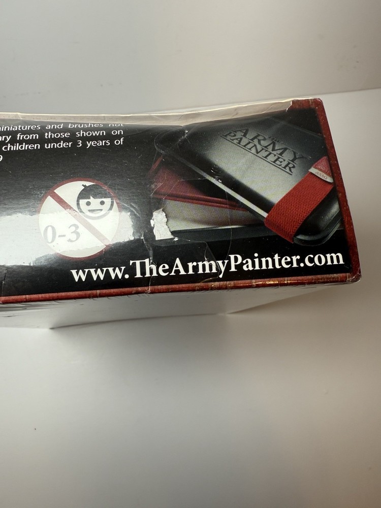 Army Painter Wet Palette Brush & Storage NEW See Description
