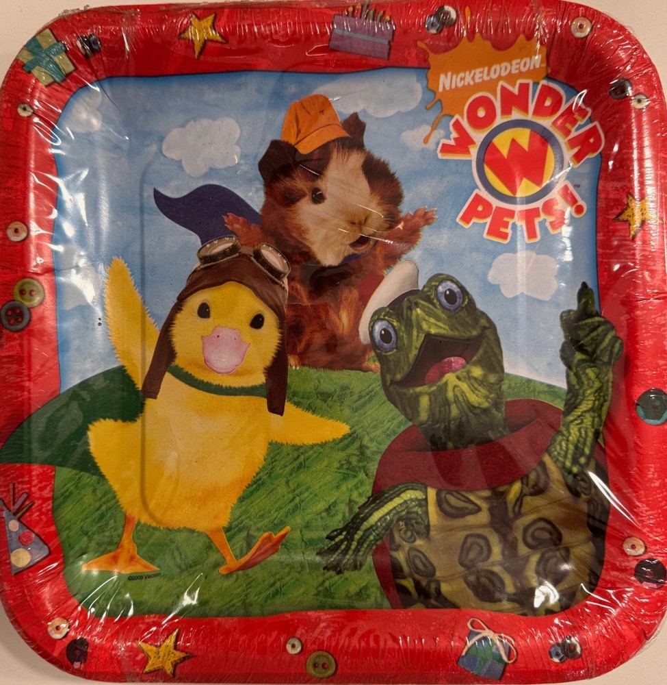 Wonder Pets Large Plates (8CT)